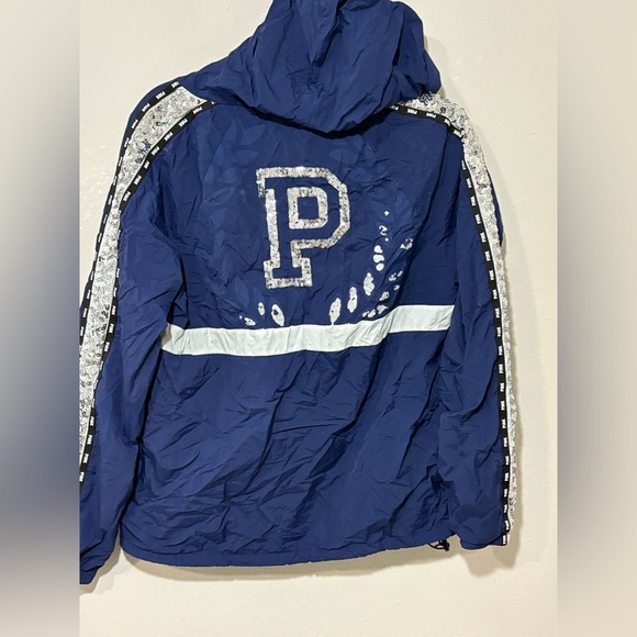 Victoria’s Secret PINK Sequin Logo Windbreaker Jacket - Picture 6 of 6